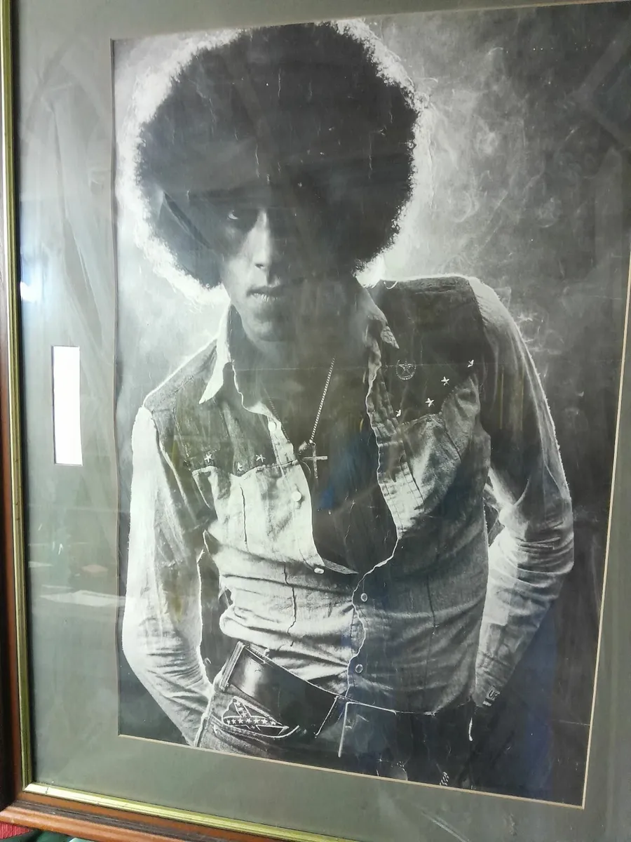 Phill lynot framed picture - Image 1