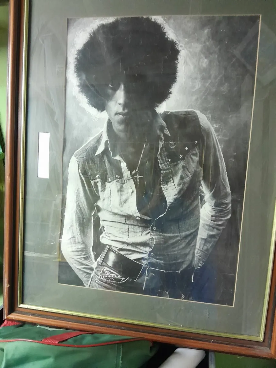 Phill lynot framed picture - Image 2