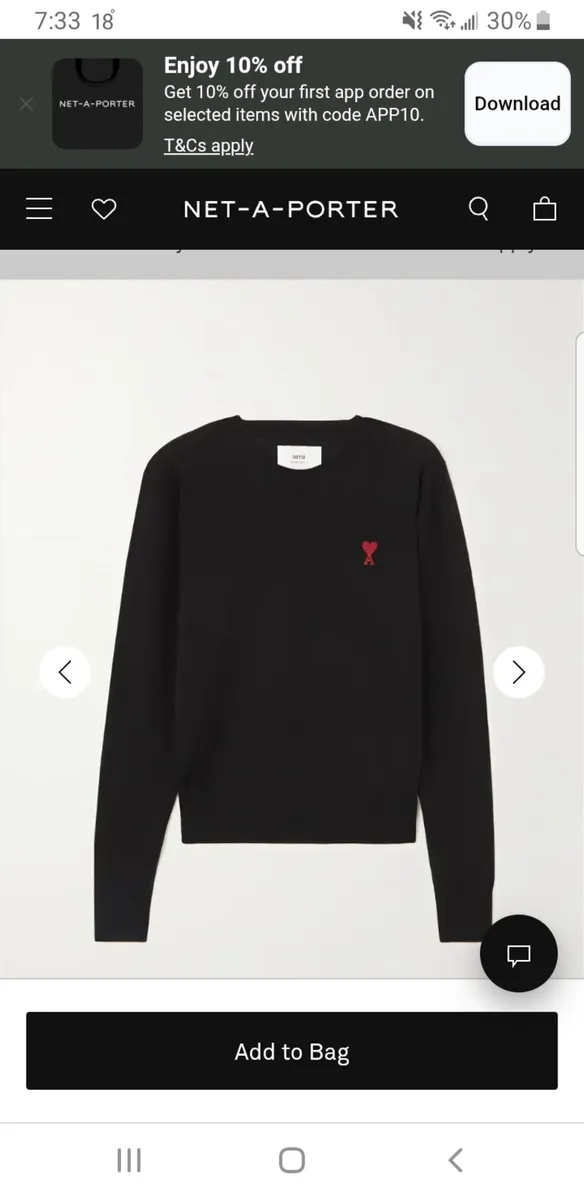 Ami paris sweater - Image 3
