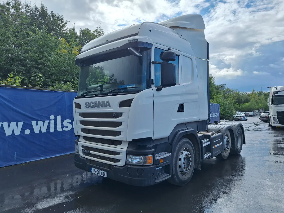 2017 Scania R450 6X2 Auto Tractor Unit For Auction - Image 1