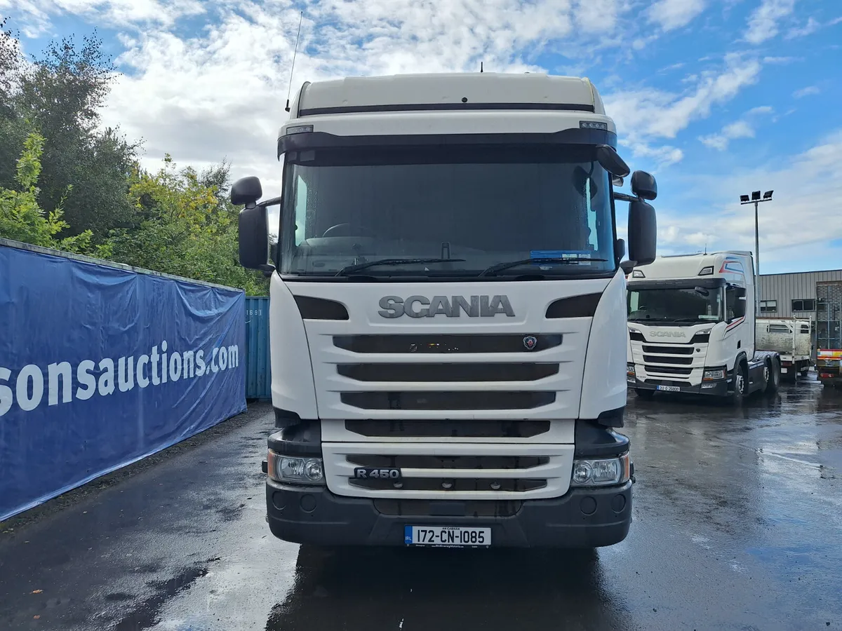 2017 Scania R450 6X2 Auto Tractor Unit For Auction - Image 2