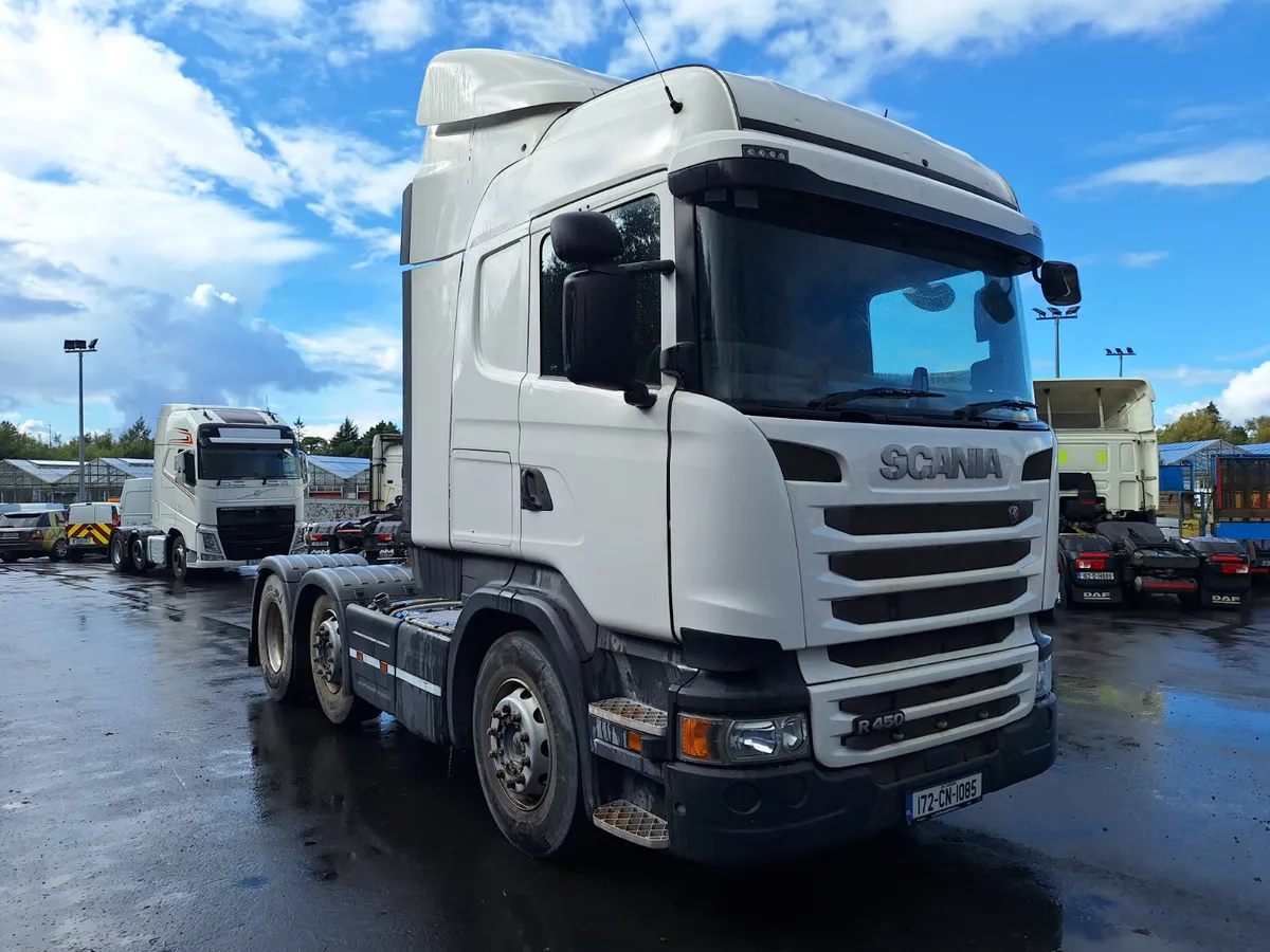 2017 Scania R450 6X2 Auto Tractor Unit For Auction - Image 3
