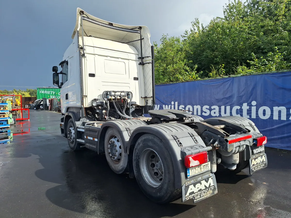 2017 Scania R450 6X2 Auto Tractor Unit For Auction - Image 4