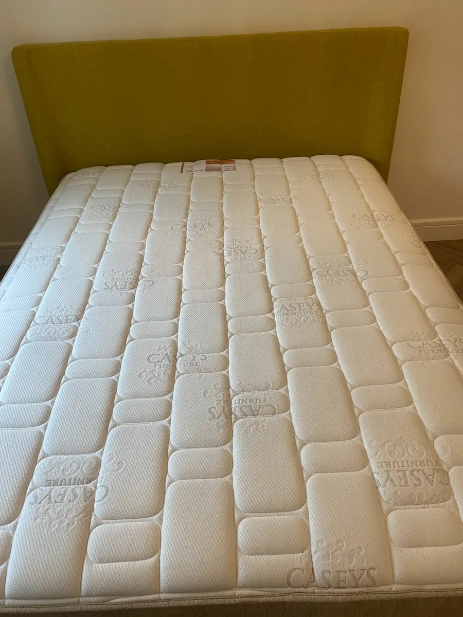 Morden double bed frame and Mattress - Image 2