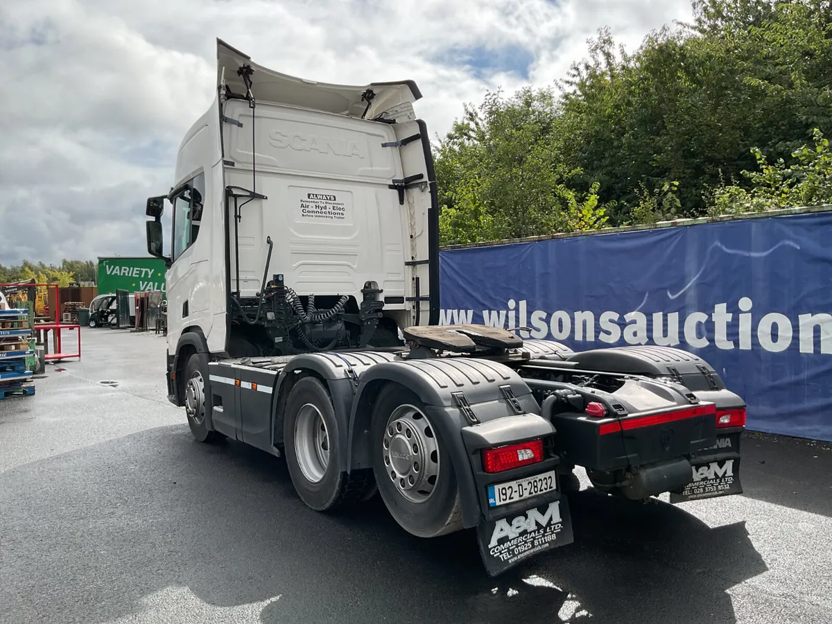 2019 Scania R450 6X2 Tractor Unit For Auction - Image 4