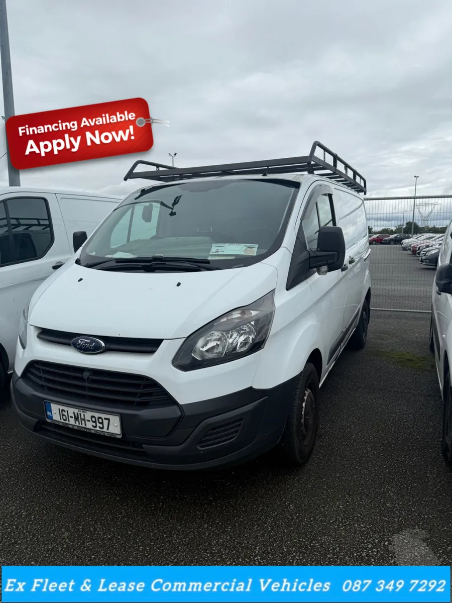 Ford Transit Custom 2016 Tax & Test - Image 1