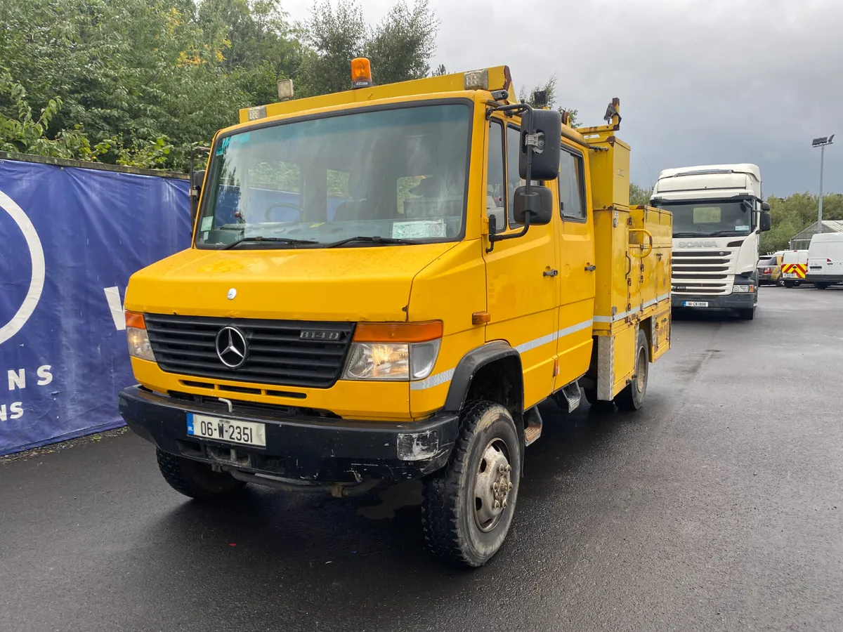 2006 Mercedes benz 814Da Double CAB For Auction - Image 1