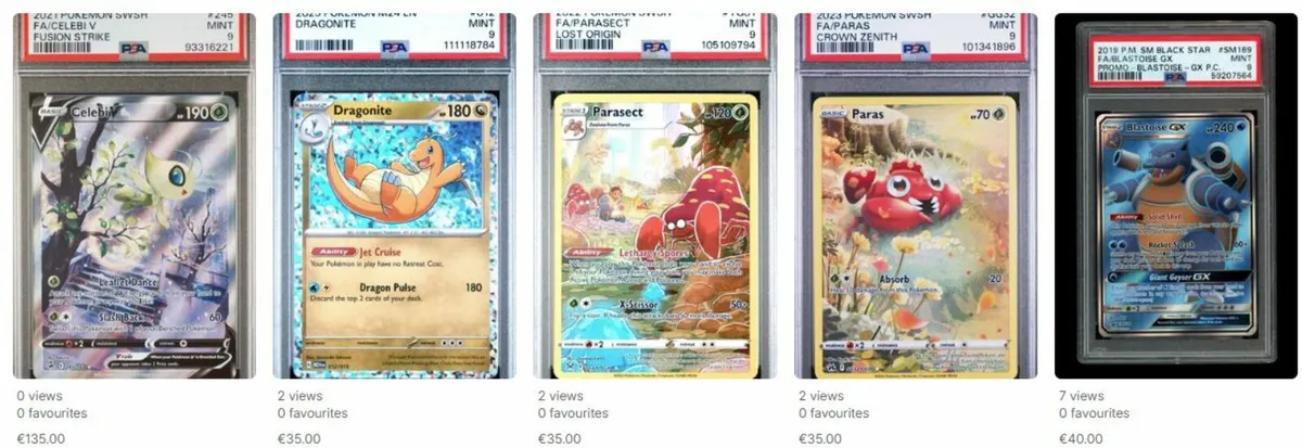 Pokemon cards, V vmax charizard graded rare holo - Image 2