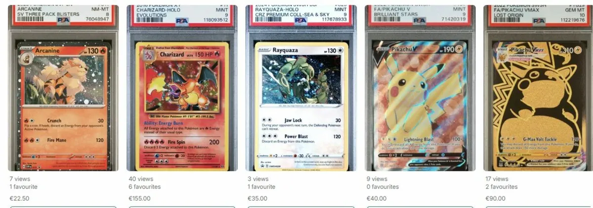 Pokemon cards, V vmax charizard graded rare holo - Image 3