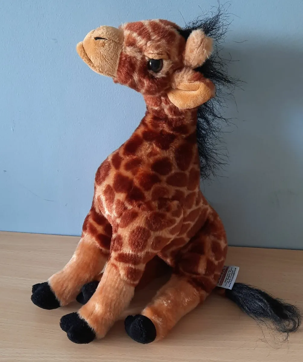 Collection of 6 Plush Safari Animals (3+ years) - Image 3