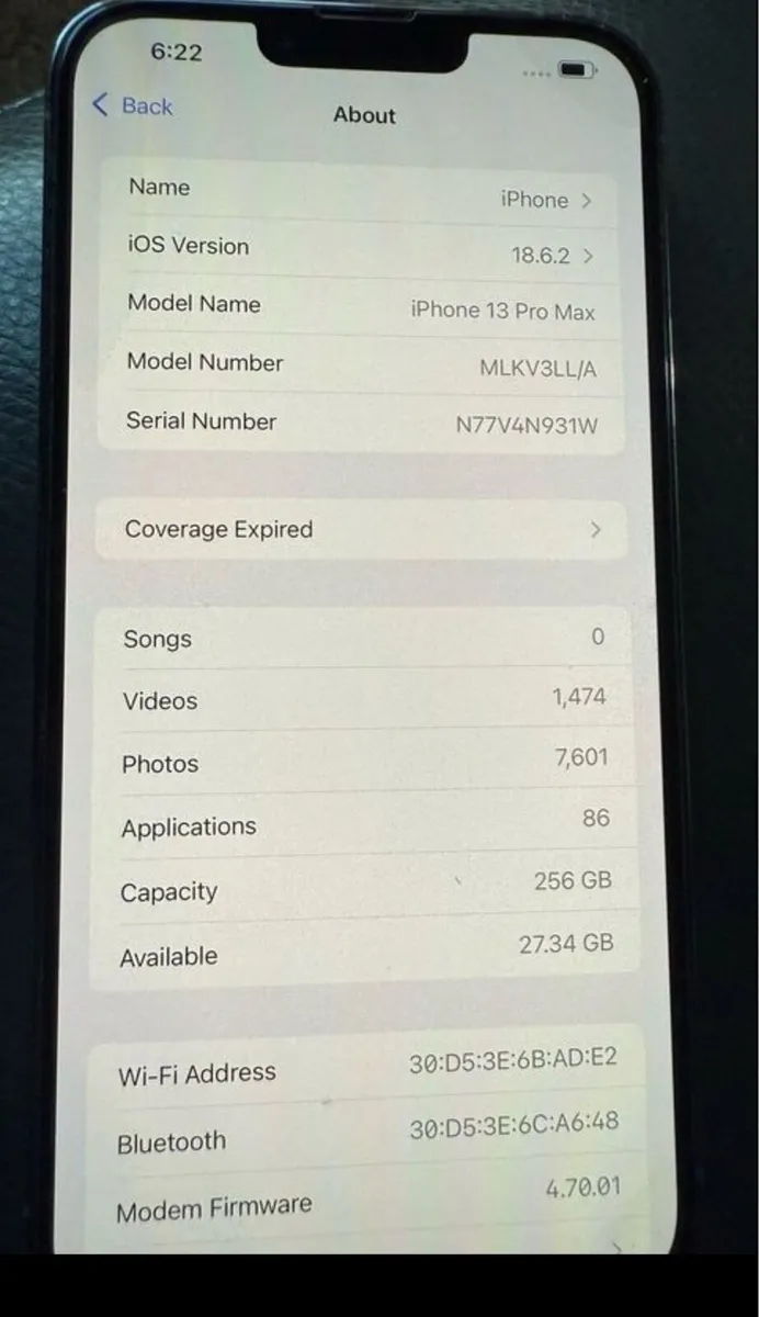 iPhone 13 ProMax 25gb - Image 4
