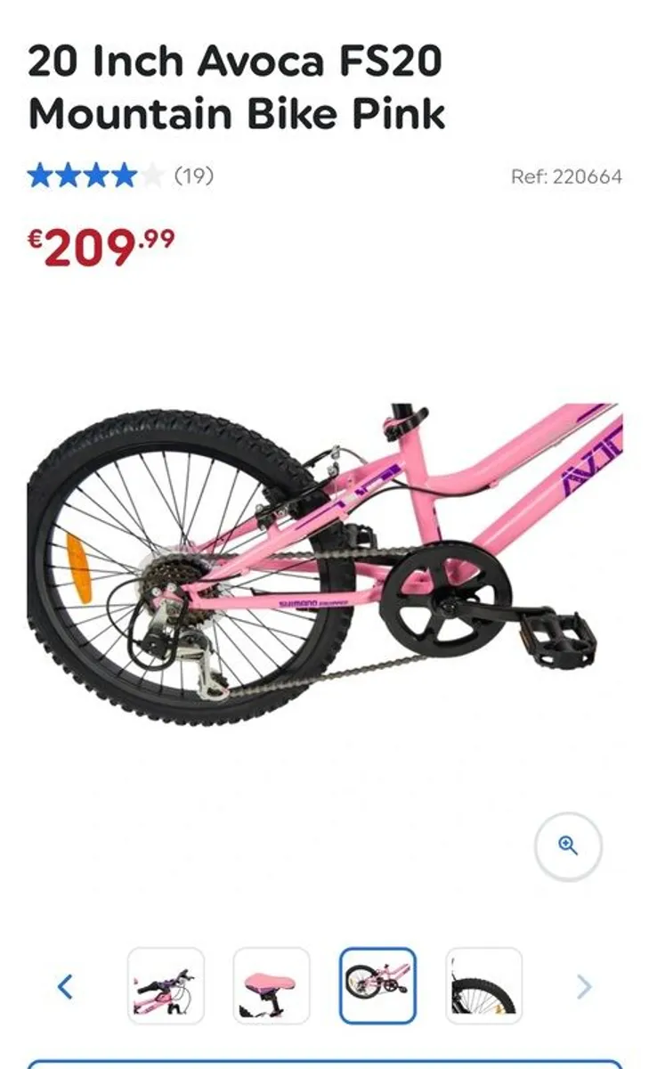 Girls 20" Bike (in Smyths toy store) - Image 4