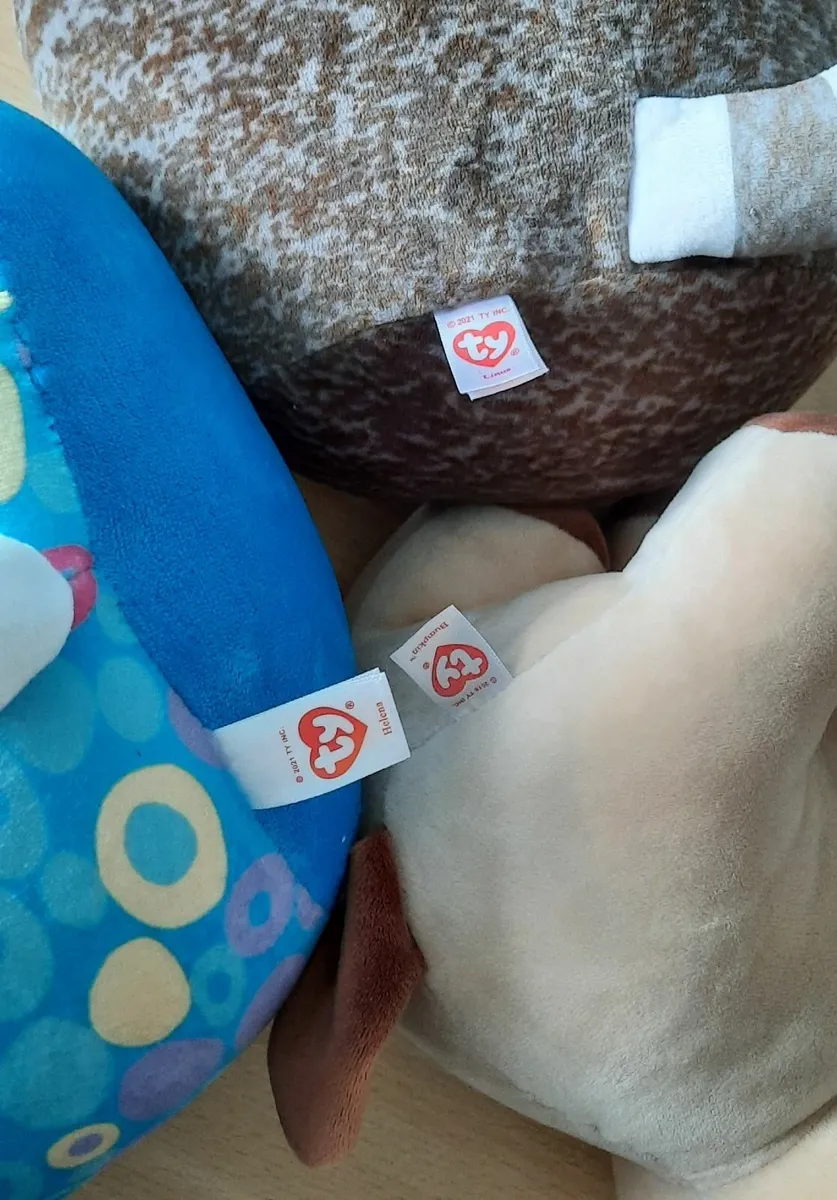 Collection of 4 Plush Squishies (3 x TY's) (3+) - Image 2