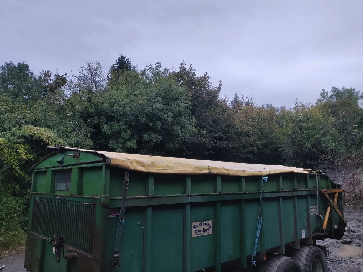 Grain trailer sides extension roll over sheet - Image 4