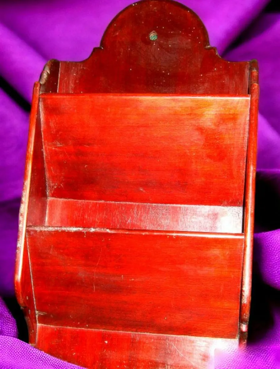 Vintage Wooden Letter Rack - Image 2