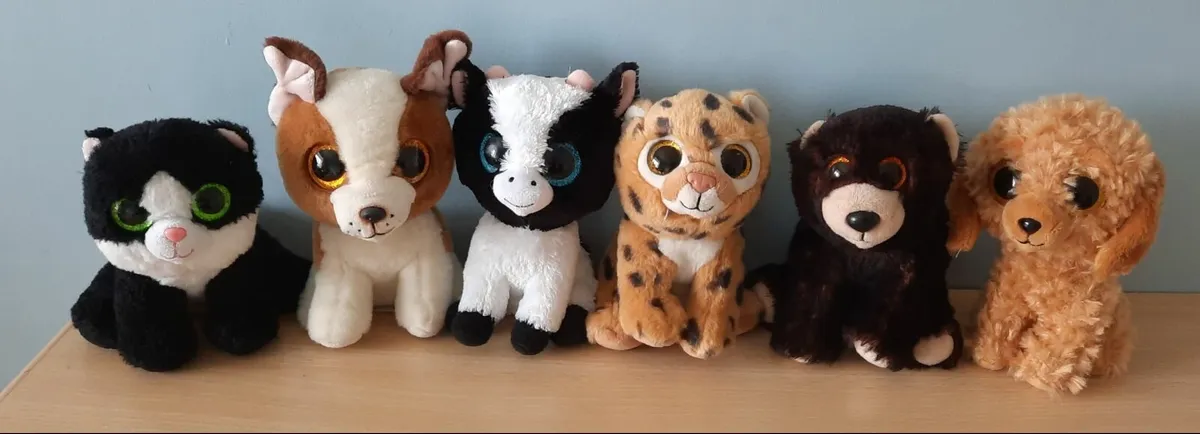 Collection of 6 TY Beanie Boos (3+ years) - Image 1