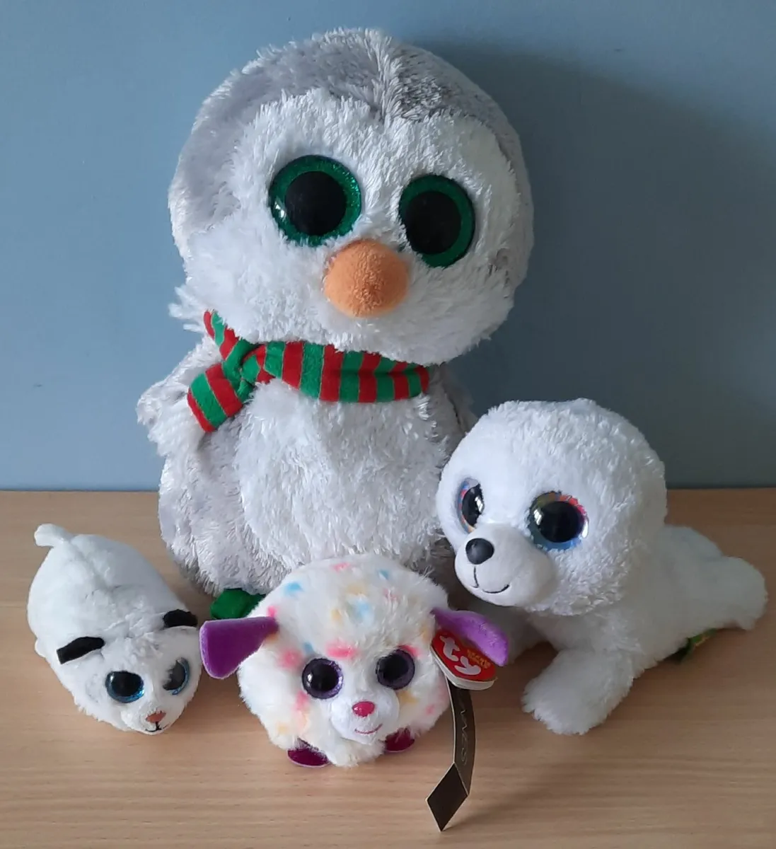 Collection of 4 Small Plush Animals (3 x TY's) (3+ - Image 1