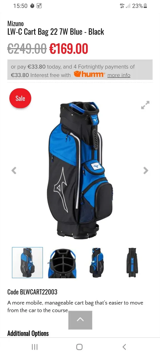 Golf bag - Image 1