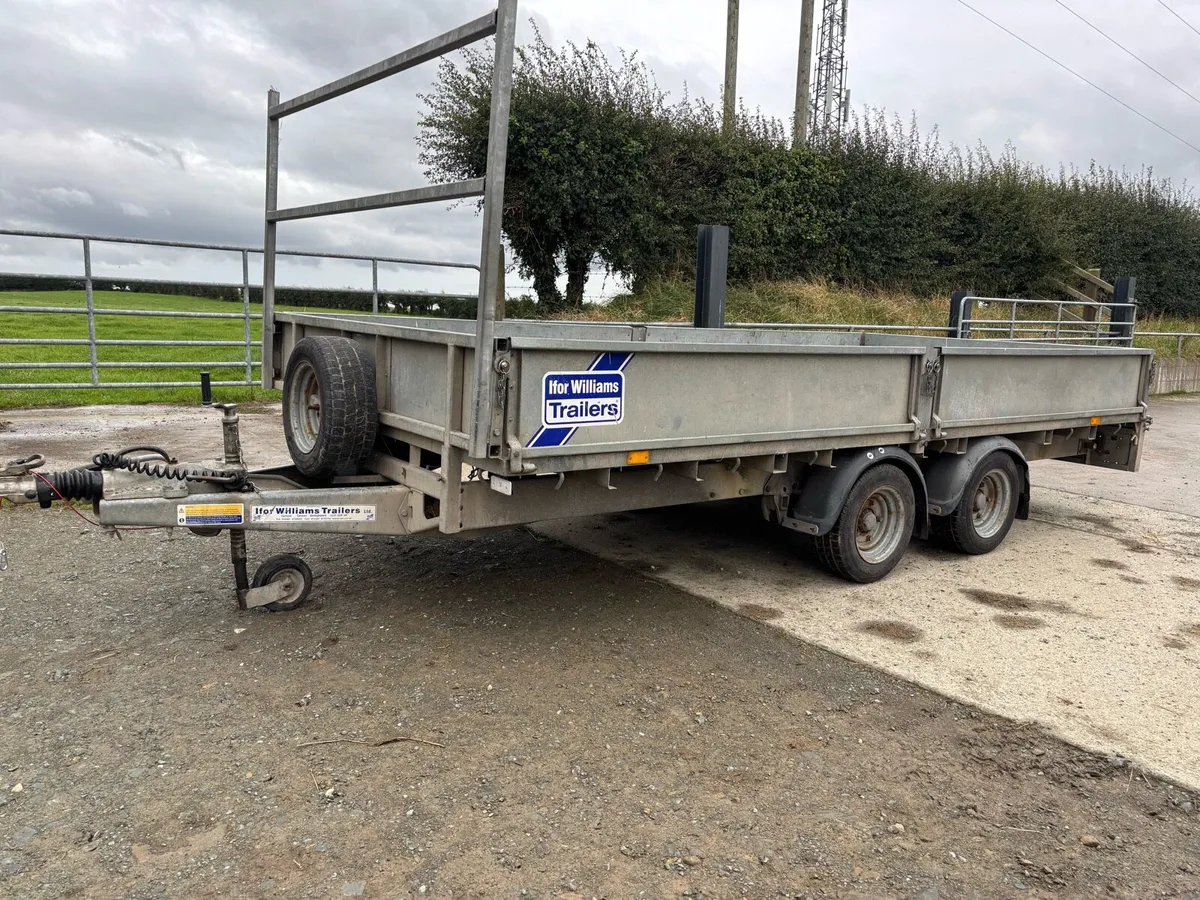 Ifor Williams 14 x 6.6 Dropside Trailer - Image 4