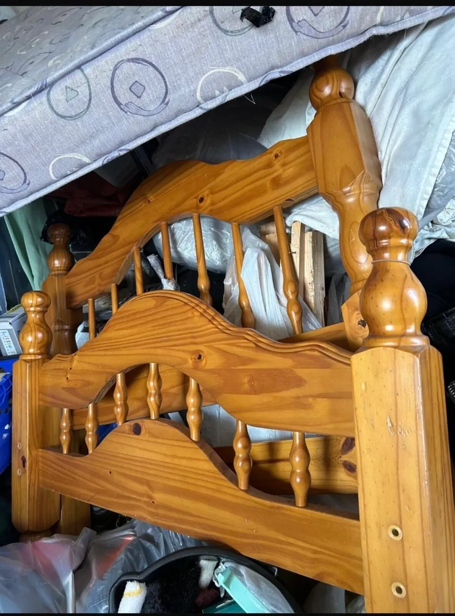 Single Pine Bed - Image 2