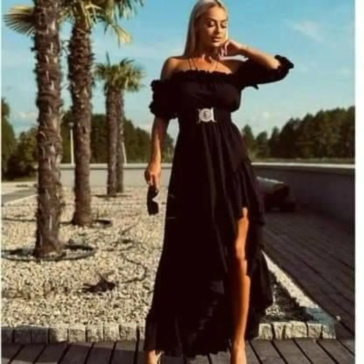 Glamor maxi dress size S/M up to size 14. - Image 3
