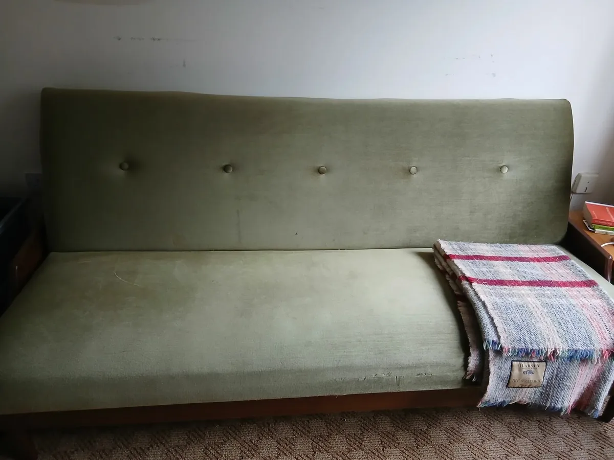 Antique sofa bed - Image 2