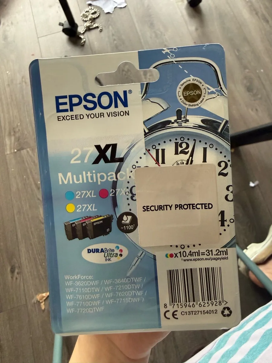 Epson printer ink 27XL multipack