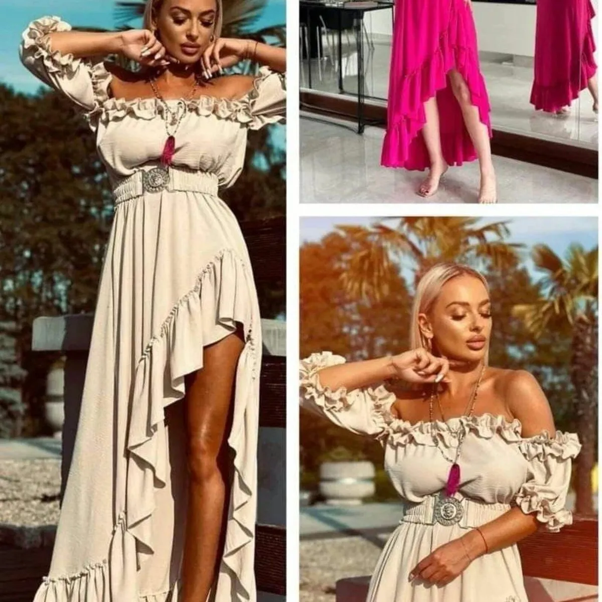 Glamor maxi dress size S/M SPANISH DRESS - Image 3