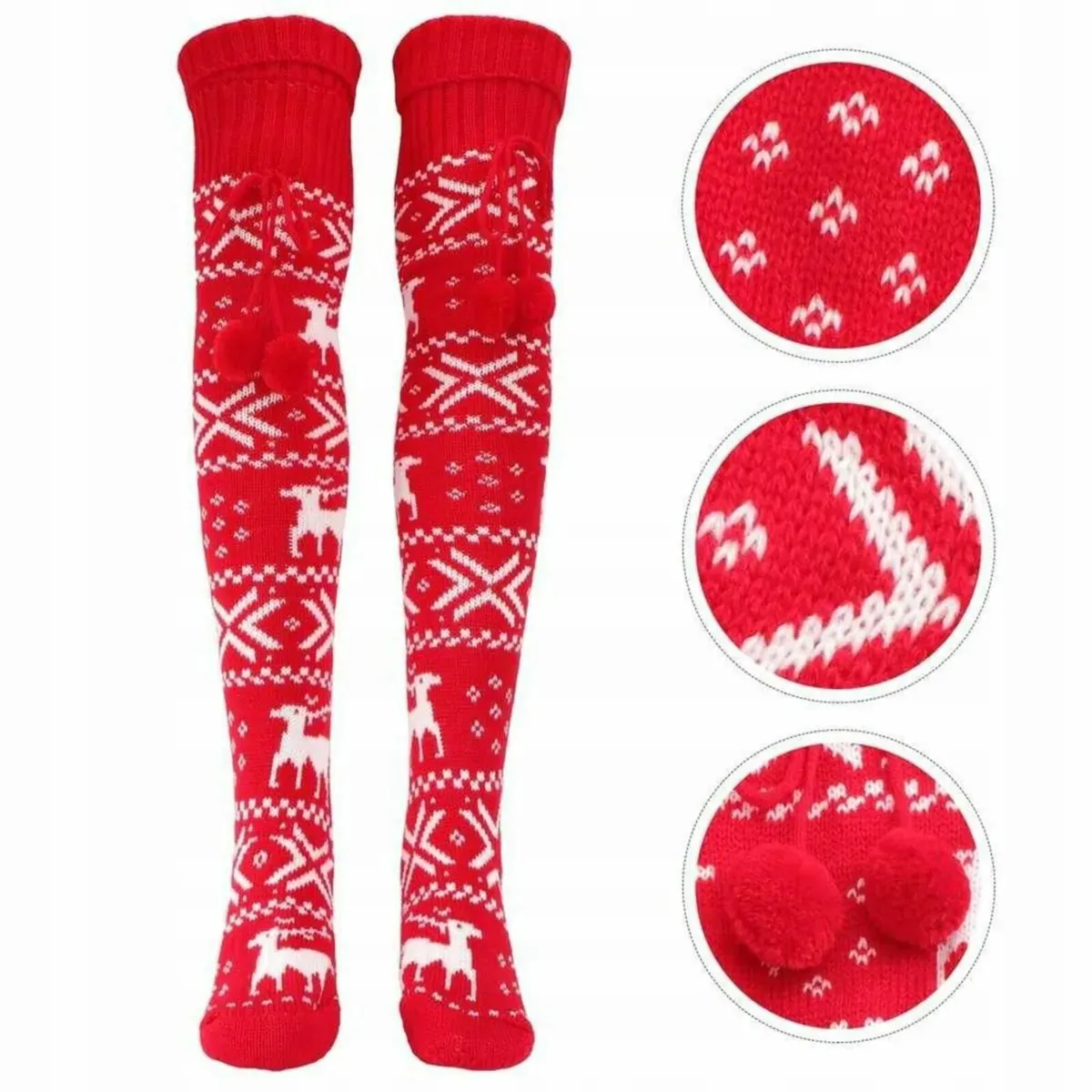 Christmas Socks Knee-high - Image 2