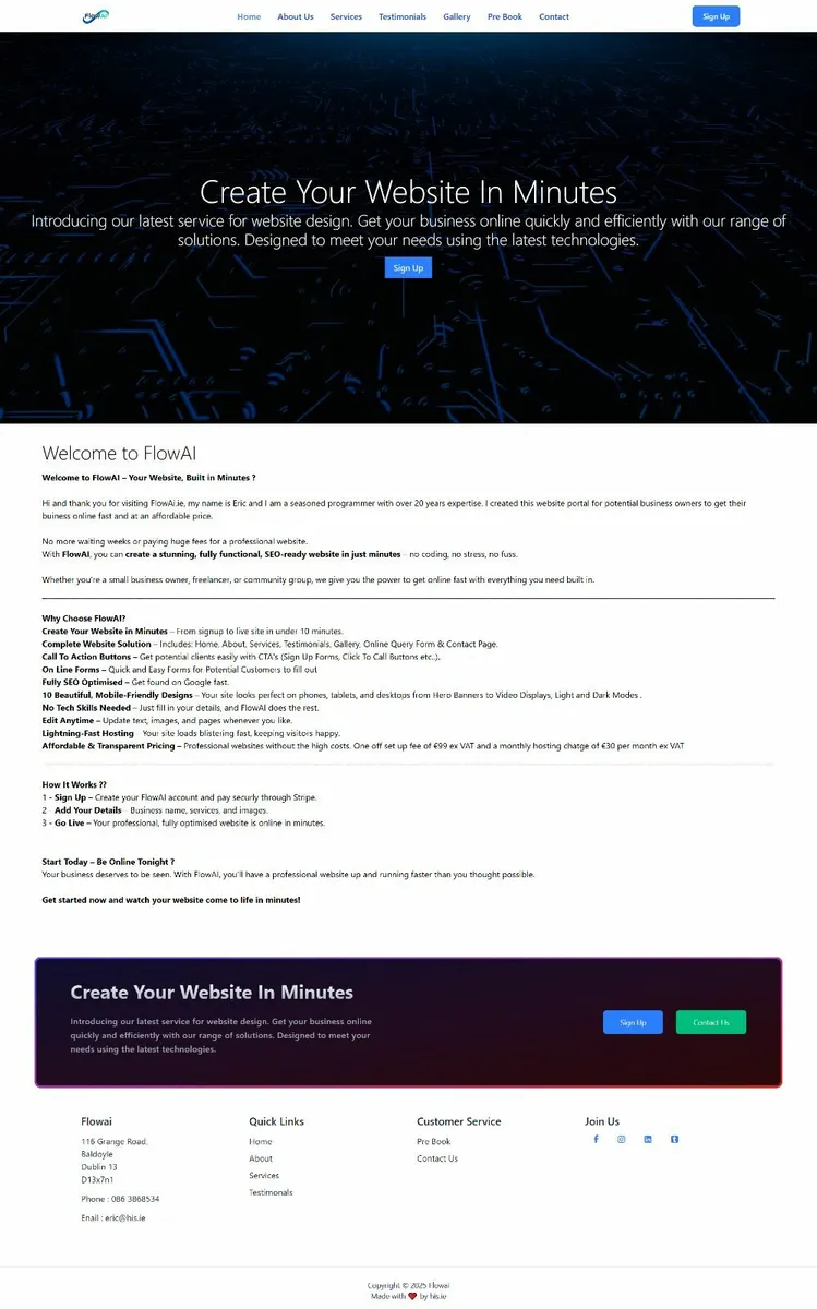 Create Your Website In Minutes - Image 2