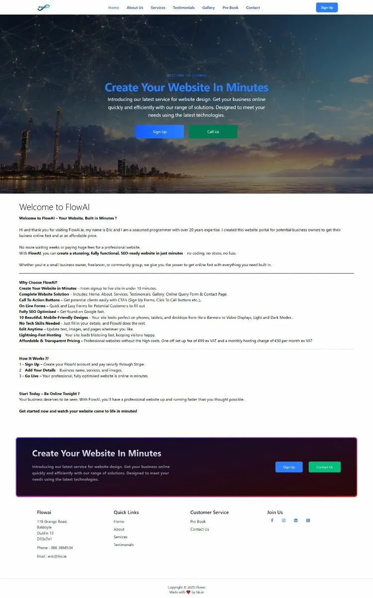 Create Your Website In Minutes - Image 3