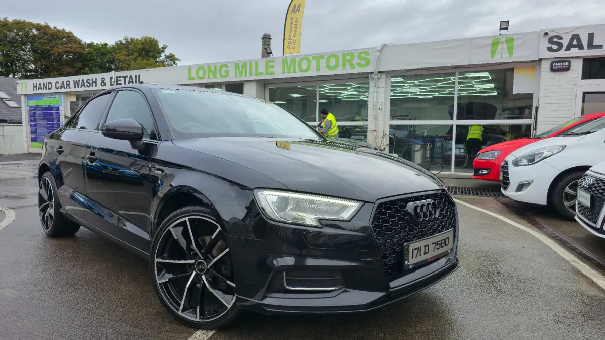 Audi A3 2017 AUTO S LINE 1 YEAR WARRANTY - Image 1