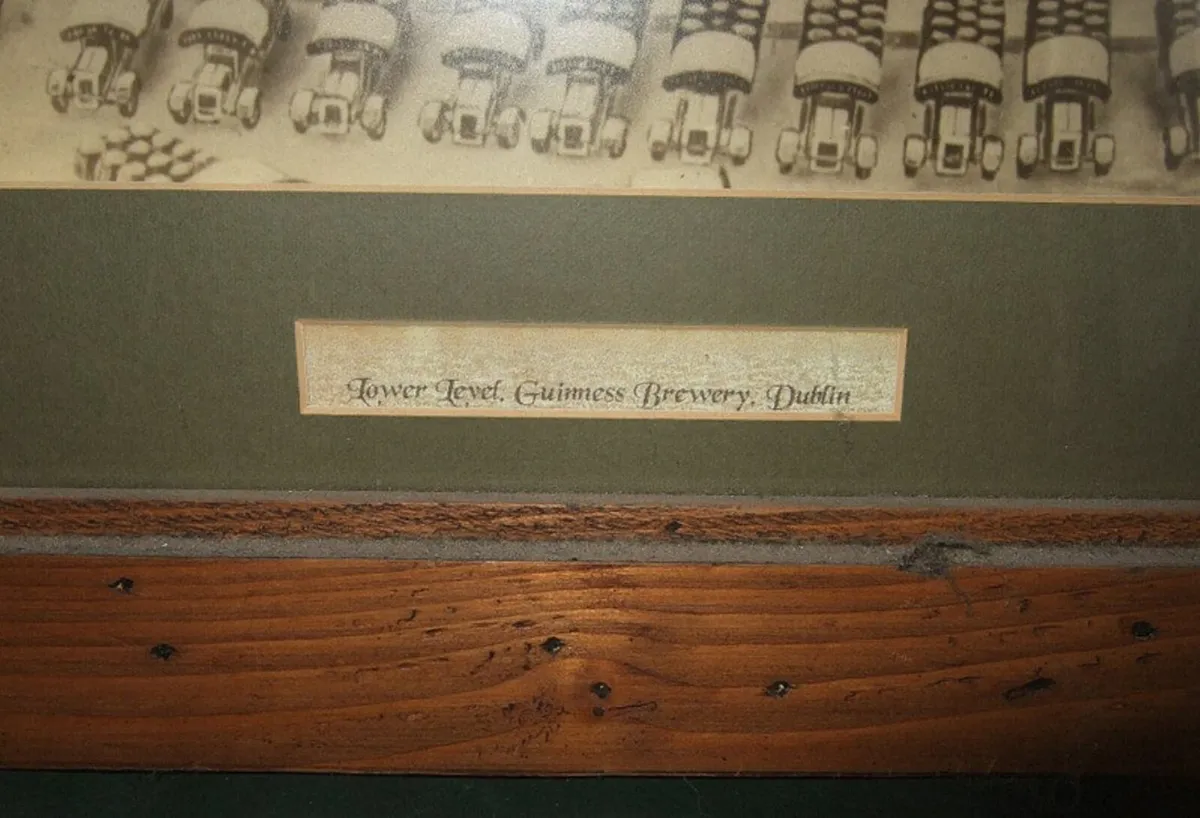 Vintage Framed Guinness Print - Image 3