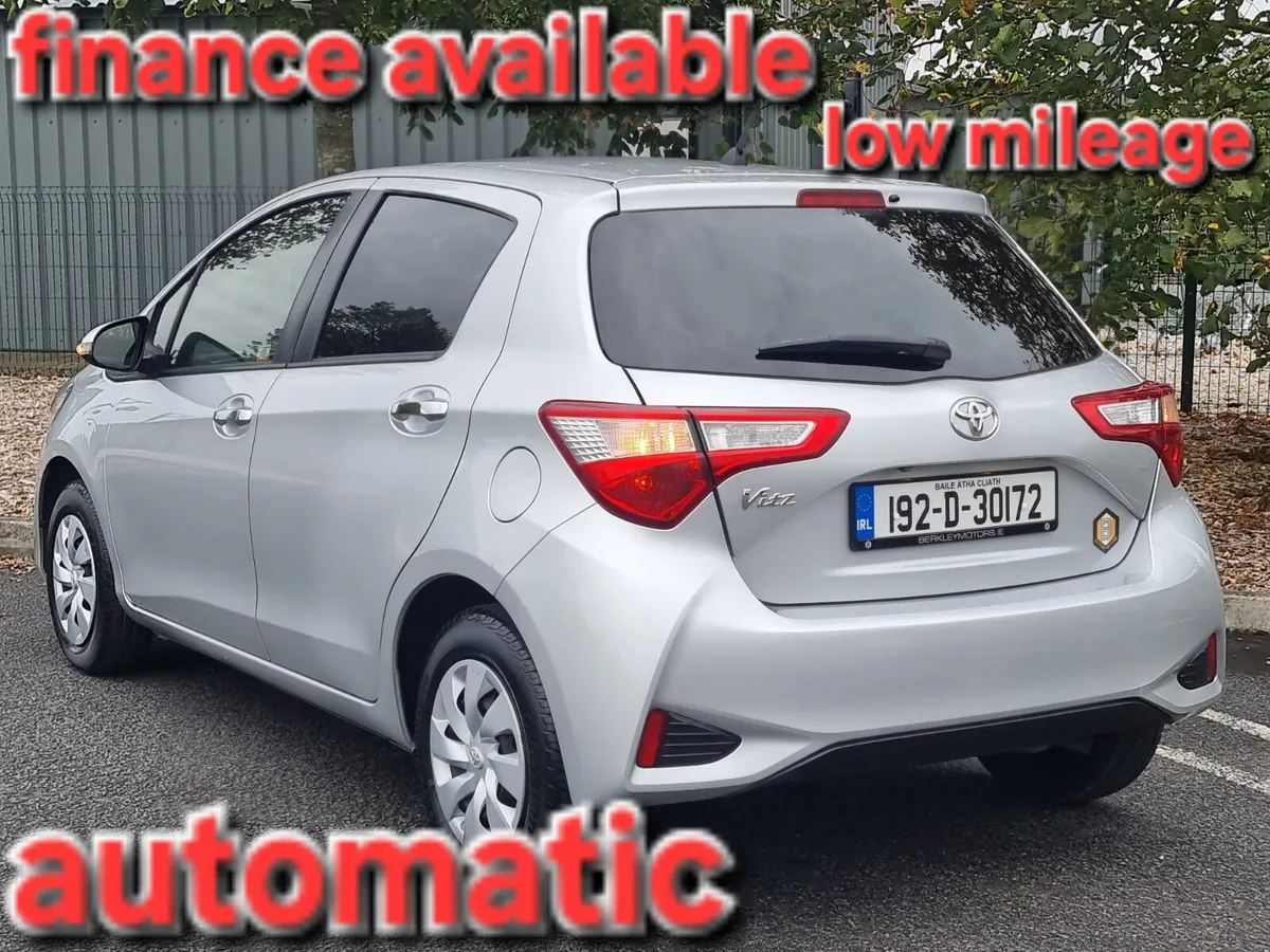 2019 TOYOTA VITZ/YARIS 1.0L NCT&TAXED €11,900 - Image 2