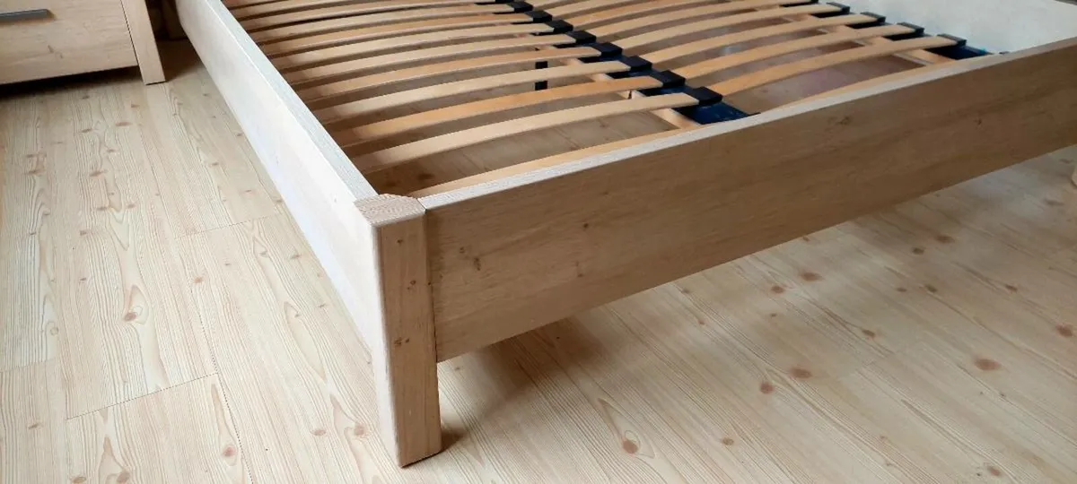 King size wooden bed frame FREE - Image 1