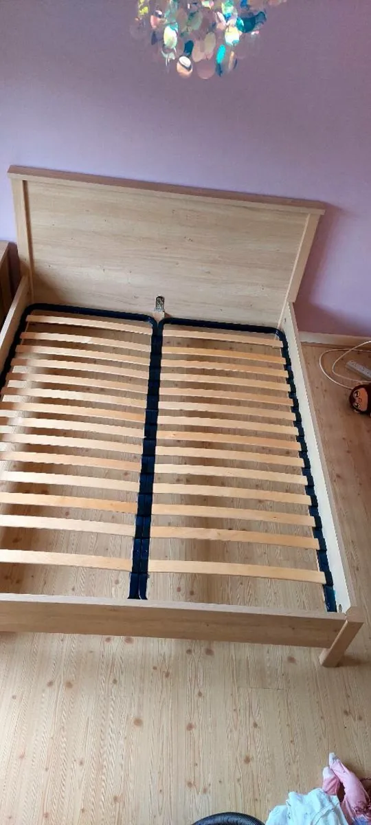 King size wooden bed frame FREE - Image 3