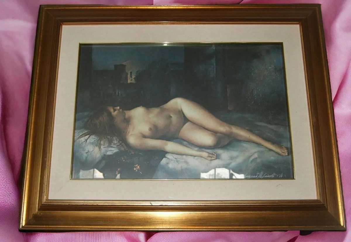 Vintage Signed Print Limited Ed Romano STEFANELLI - Image 3