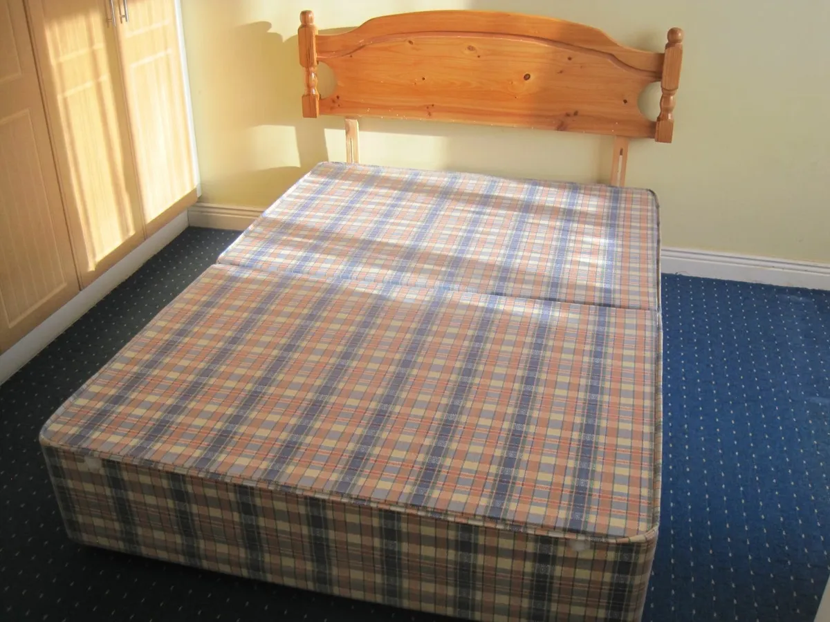 Double Divan Bed Base - Image 1