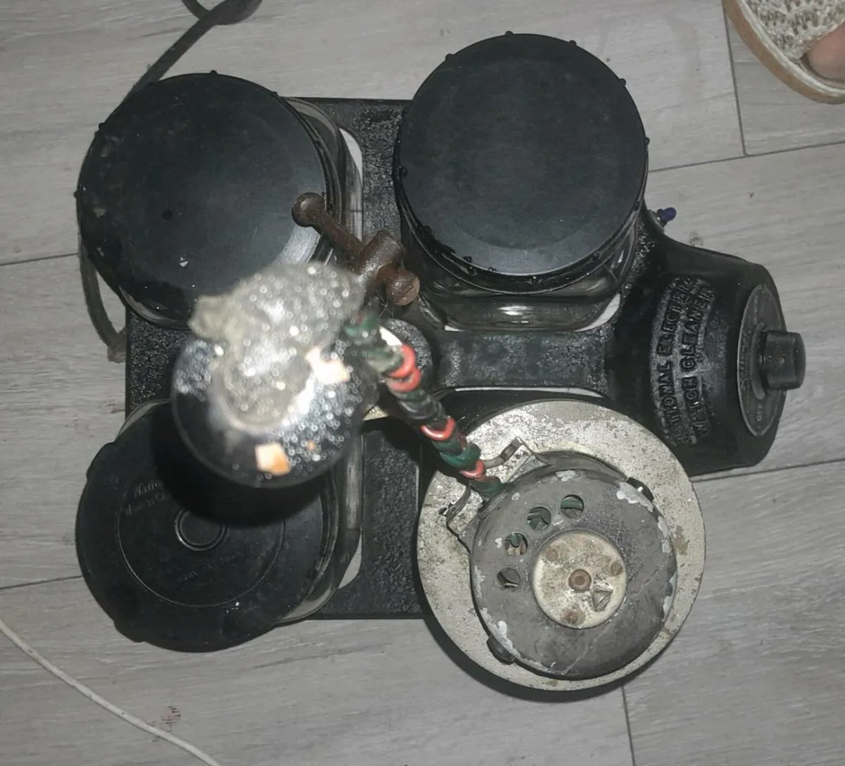 National Cast iron watch  cleaning machine - Image 3