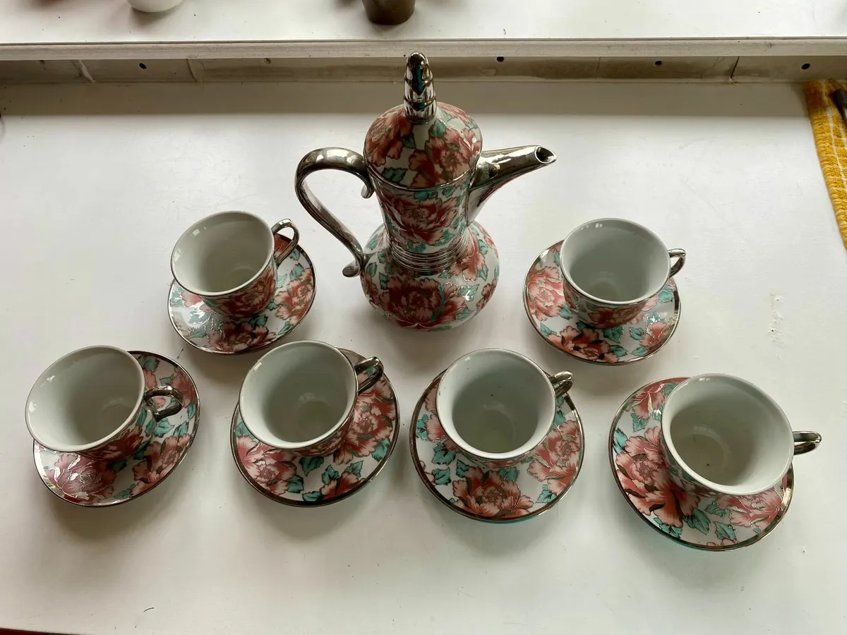 Asian Style tea set, complete. - Image 3