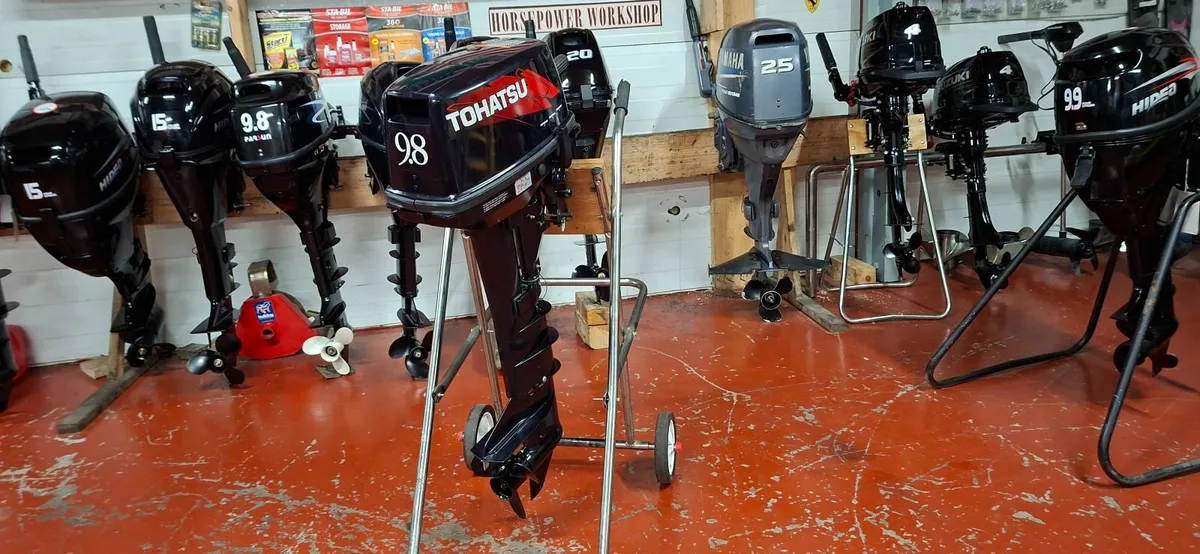 9.8hp Tohatsu in Horsepower Workshop - Image 1