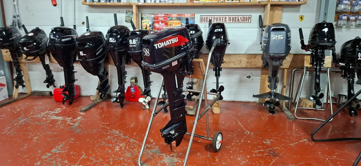 9.8hp Tohatsu in Horsepower Workshop - Image 2