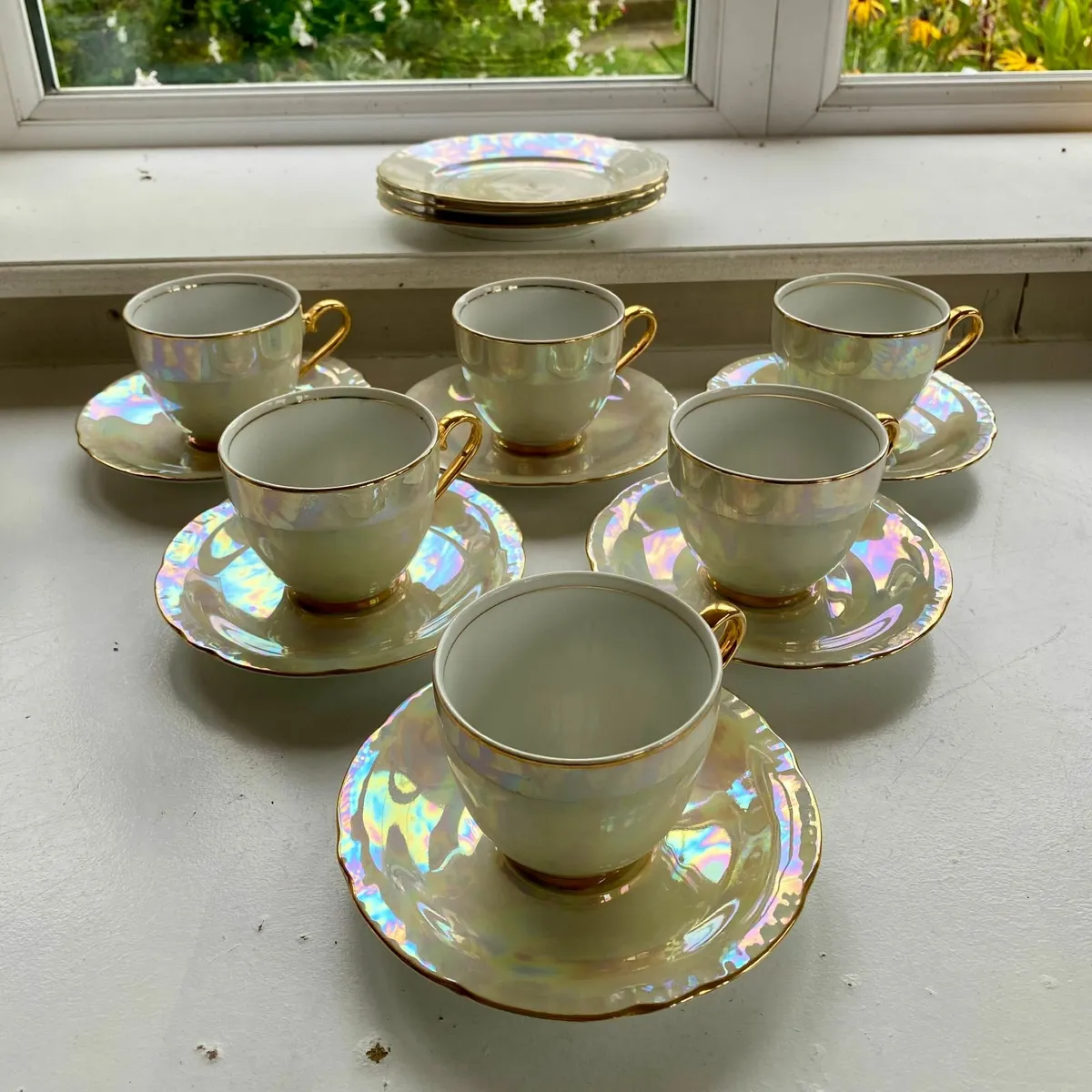 1950's Tea set, Exquisite. - Image 4