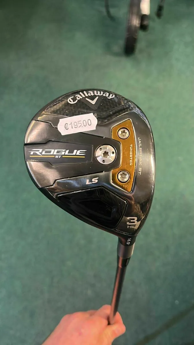 Callaway Rogue ST LS  3HL (16.5) Stiff shaft €195. - Image 1