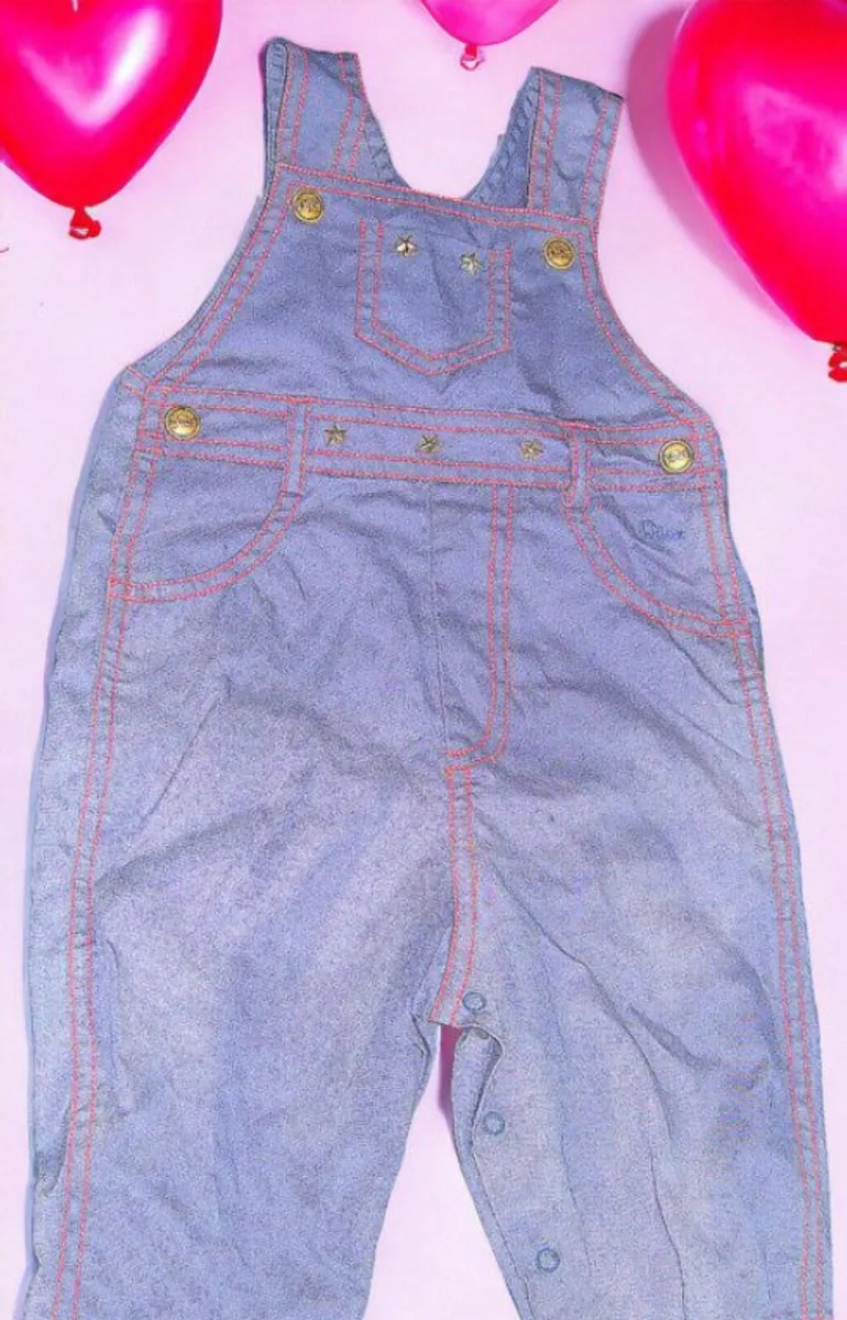 Authentic Baby Dior Dungarees/As New - Image 3