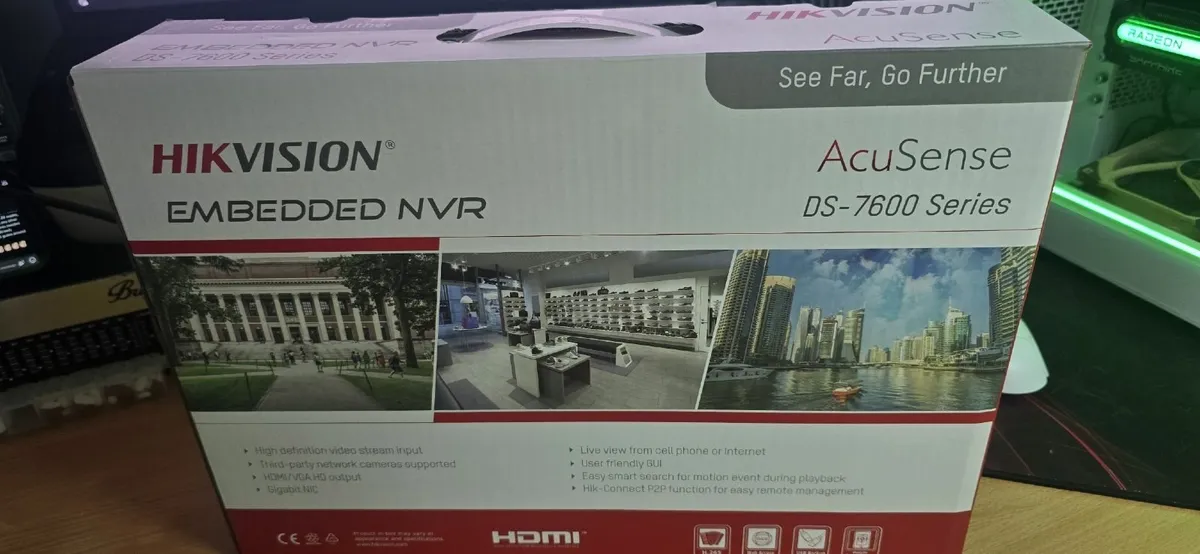 Brand New Hikvision 4ch NVR POE CCTV recorder - Image 3