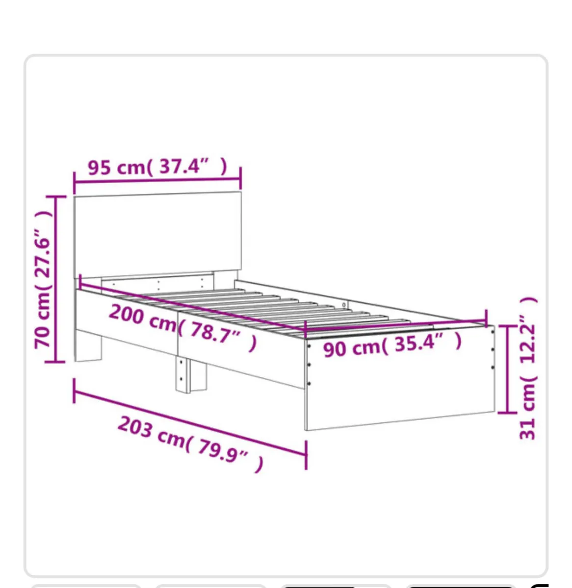 Single bed - Image 2
