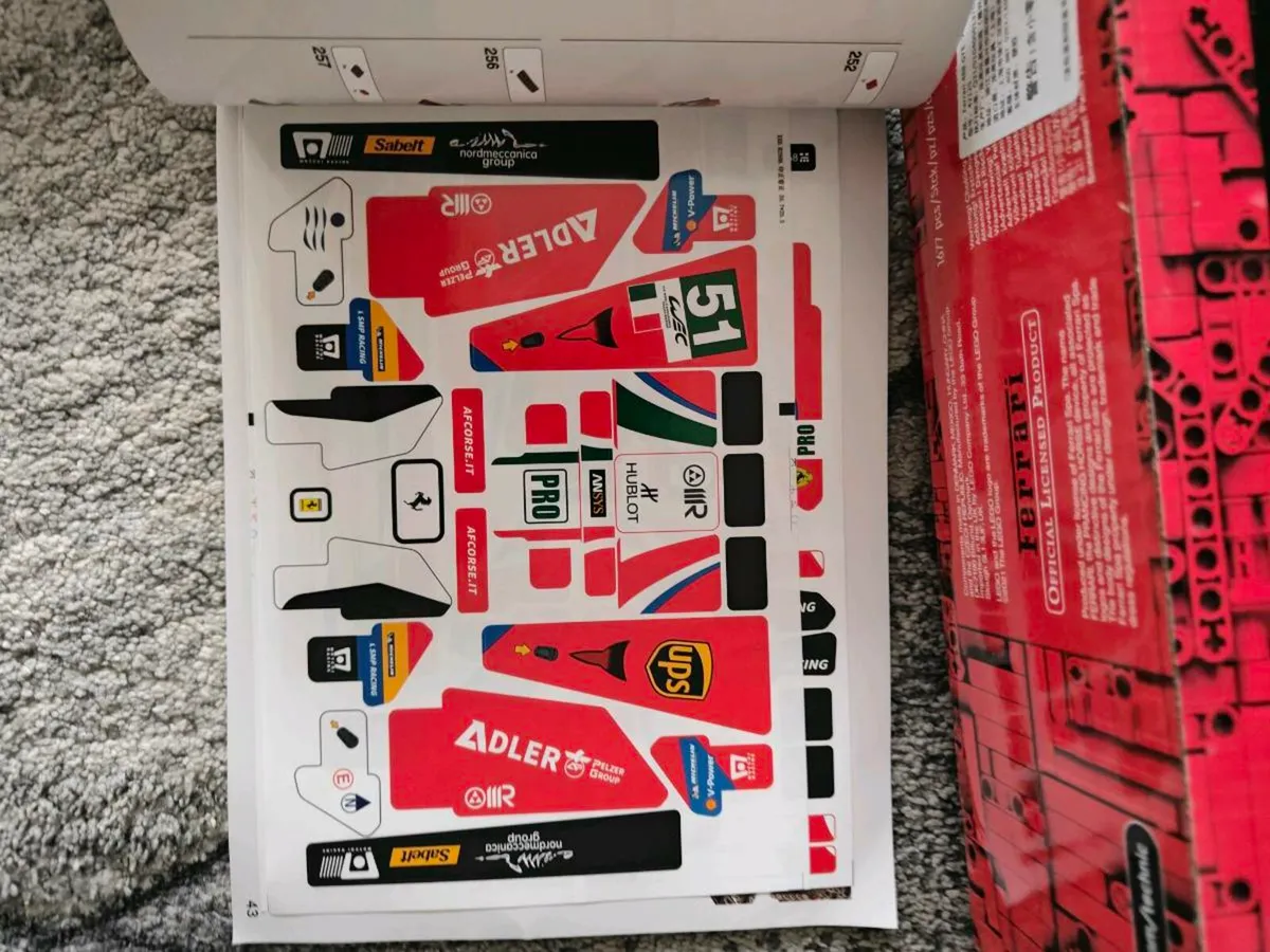 Ferrari 488 GTE Lego - Image 4