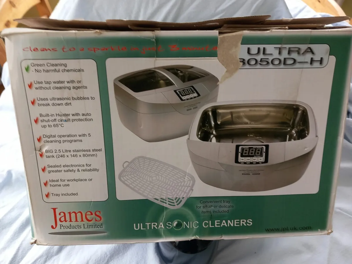jewelry ultrasonic cleaner and display pouches - Image 1