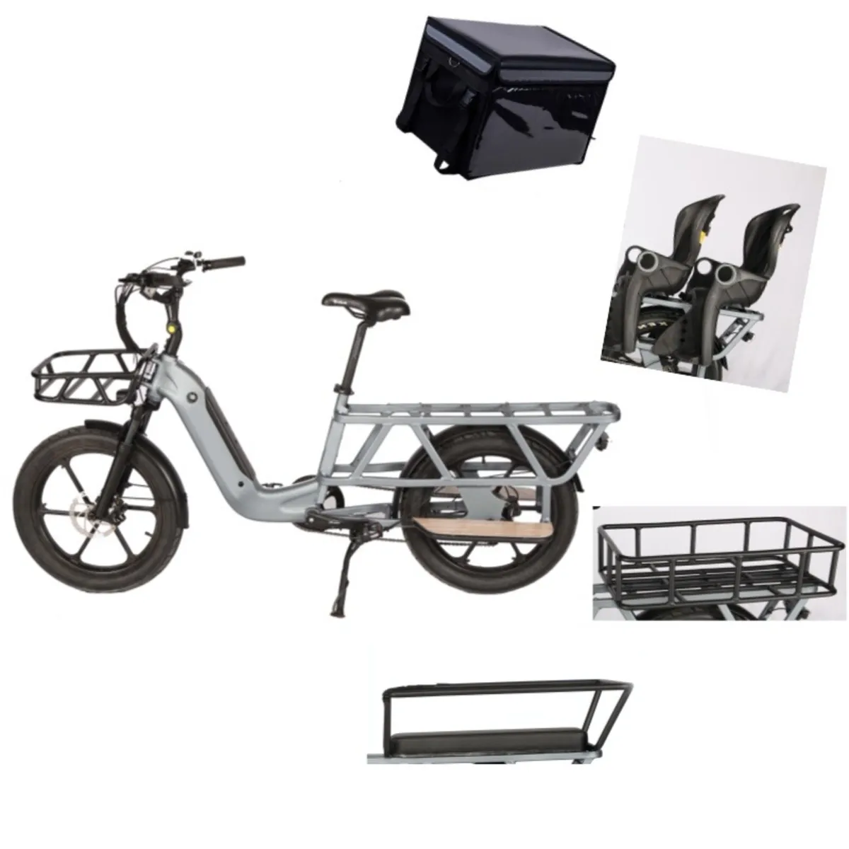 Free Delivery - Cargo Electric Fat Bike - Image 2